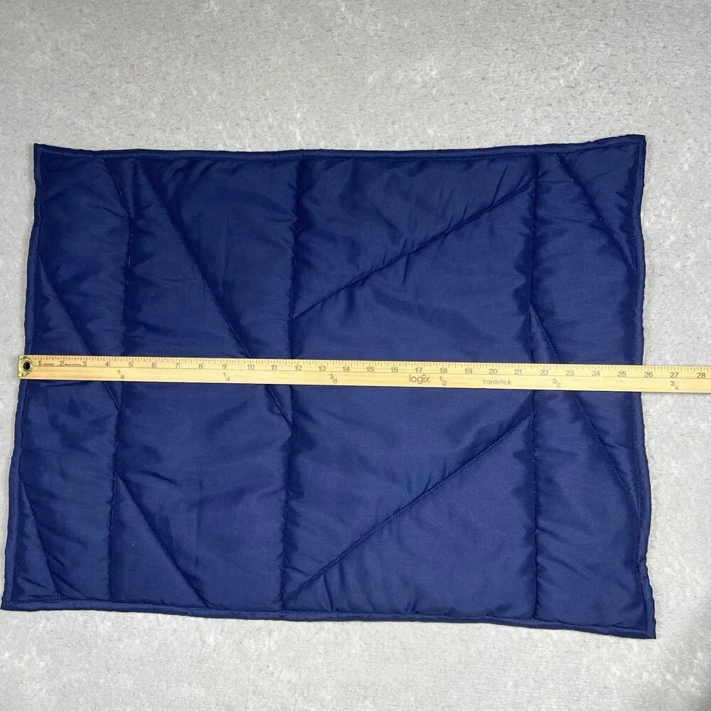 Pottery Barn Kids Standard Pillowcase One Size Navy Blue Polyester
